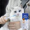 Katzen Pillenspender Haustier Piller für kleine Katzen Hunde Auslaufsicherer Futterspender mit weicher Silikonspitze für Tiere Tablette Paste Flüssigkeit