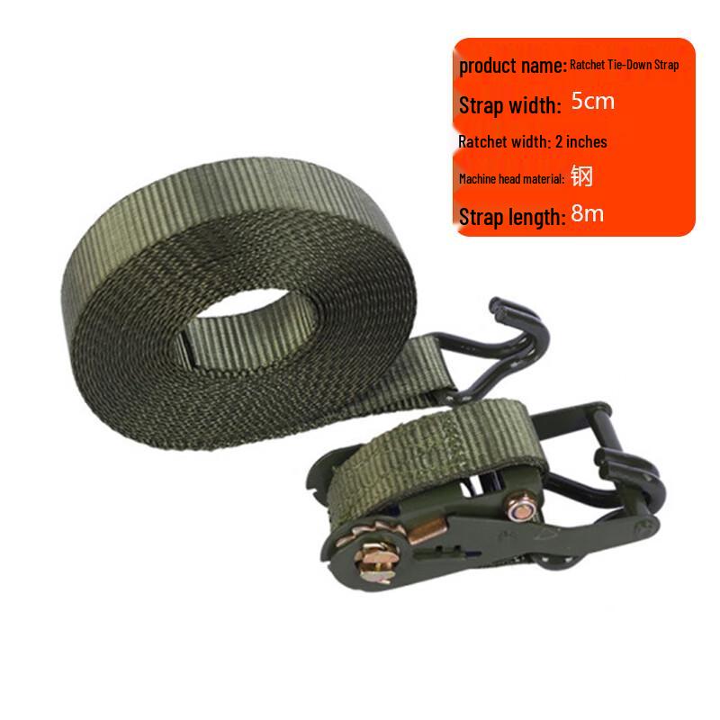 Heavy-Duty Ratchet Tie Down Strap