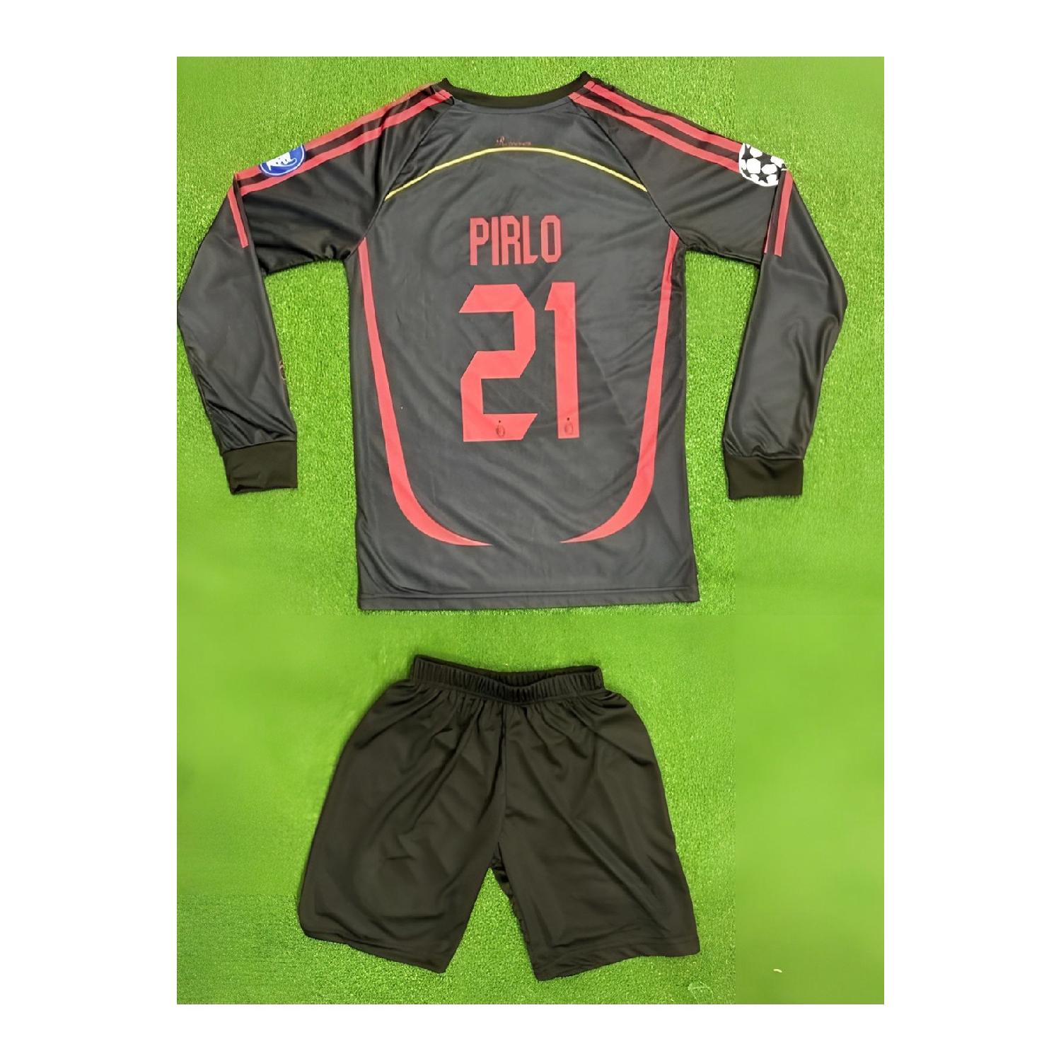 

Детское джерси с длинными рукавами Pirlo Bebe чёрный