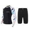 Mens Quick-Dry UV Protection Rash Guard Surfing Diving Snorkeling Swimming Fitness Outdoor Water Sports