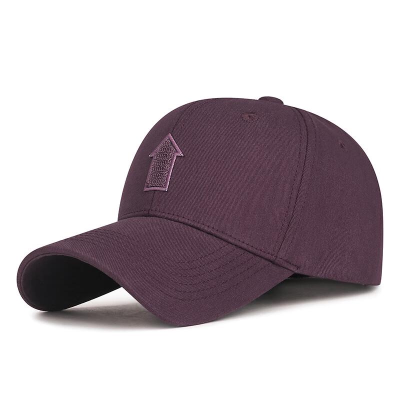 Unisex Adjustable Pure Color Arrow Baseball Cap