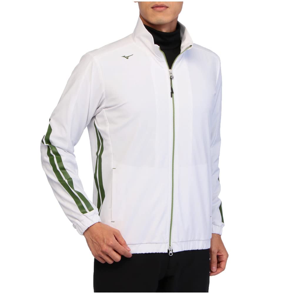 

Mizuno Golf Wear Stretch Hero Легкий в движении Размер M Блузон, в, Водоотталкивающий, Белый, (E2ME2501) белый