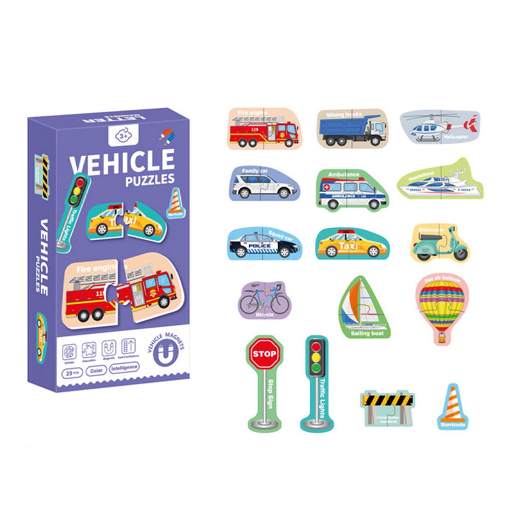 Animal Shaped Magnetic Alphabets Round Corner Safe Magnetic Blocks For Toddler