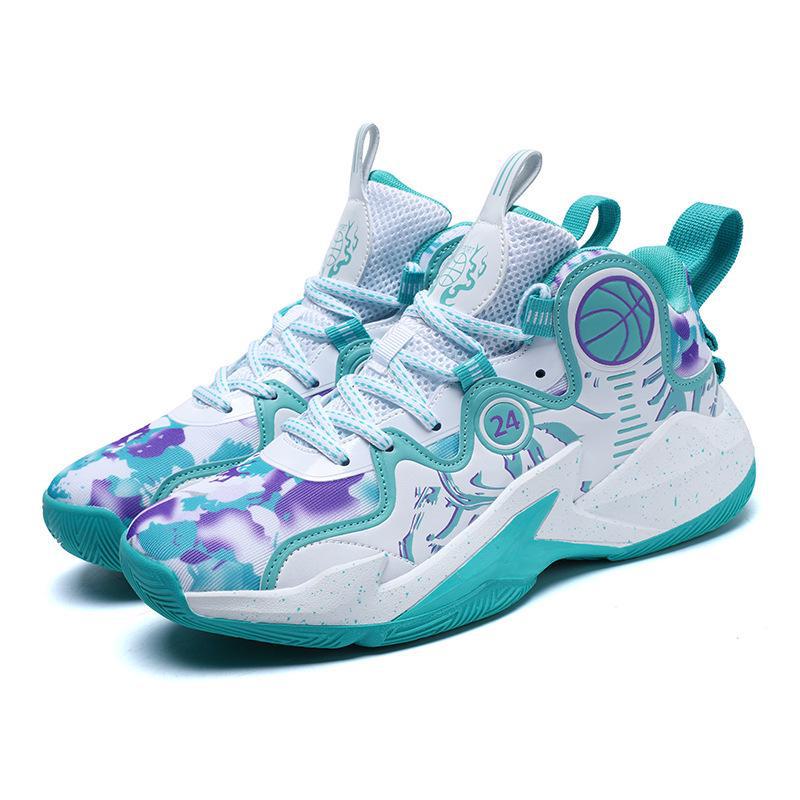 "Kobe Youth  Spring/Summer Boys' Waterproof Leather Basketball Shoes for Training"