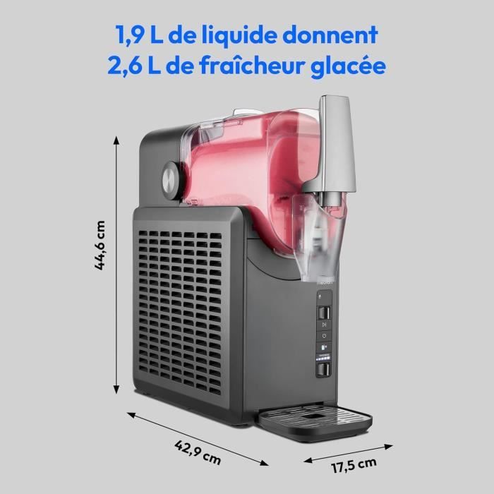 Macchina per bevande ghiacciate e granitate MEDION - MD12090 - Capacità 2,6L - 5 programmi - 200W