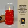 "LED Remote Control Candle Lights for Weddings, Birthdays, Parties & Concerts - Electronic ABS Simulation String Light Decoration"