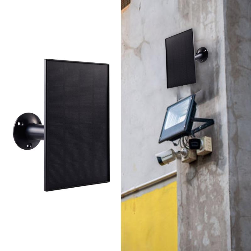Outdoor Solar Power Supply 3W 5V Energy Efficient Charging Plate For Security Camera Durability PET Layer Solar Panel