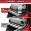 JeCar Front Door Cup Holder Fit For 2018-2024 2025 Up Jeep Wrangler JL JLU Gladiator JT (Passenger Side)
