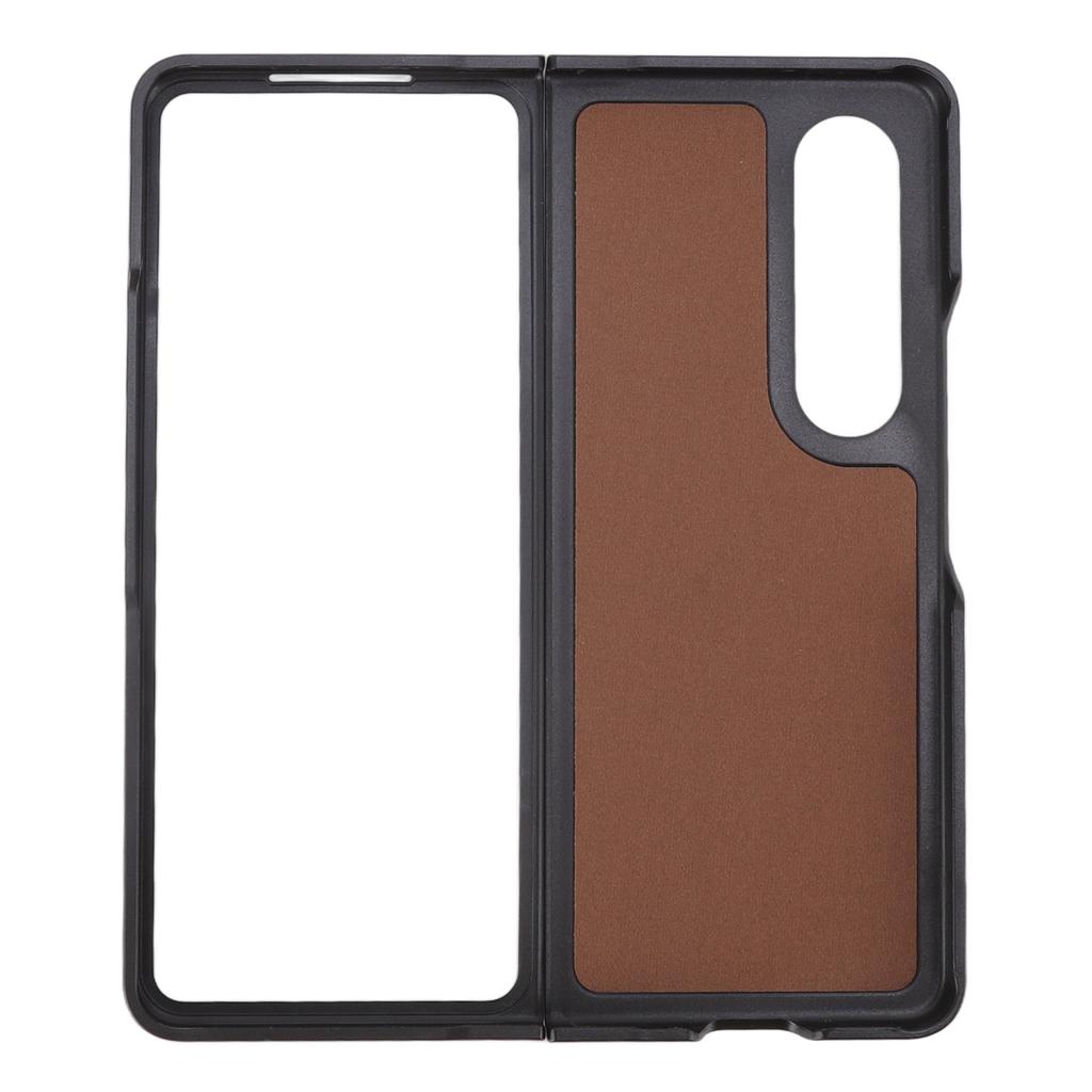 Klapphandy Lederhülle Kratzfest Totalschutz Staubdichte Handyhülle für Galaxy Z FOLD 4