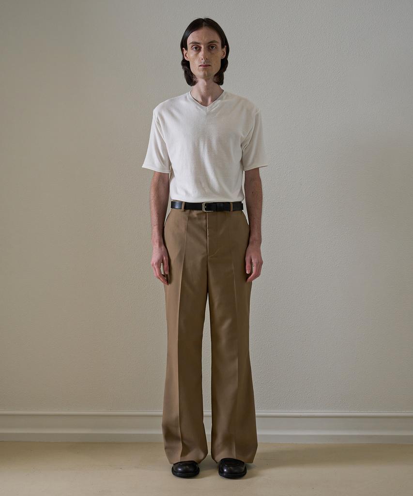 TRIP LE SENS Custom Mid Flare Slacks_Beige (A Type)