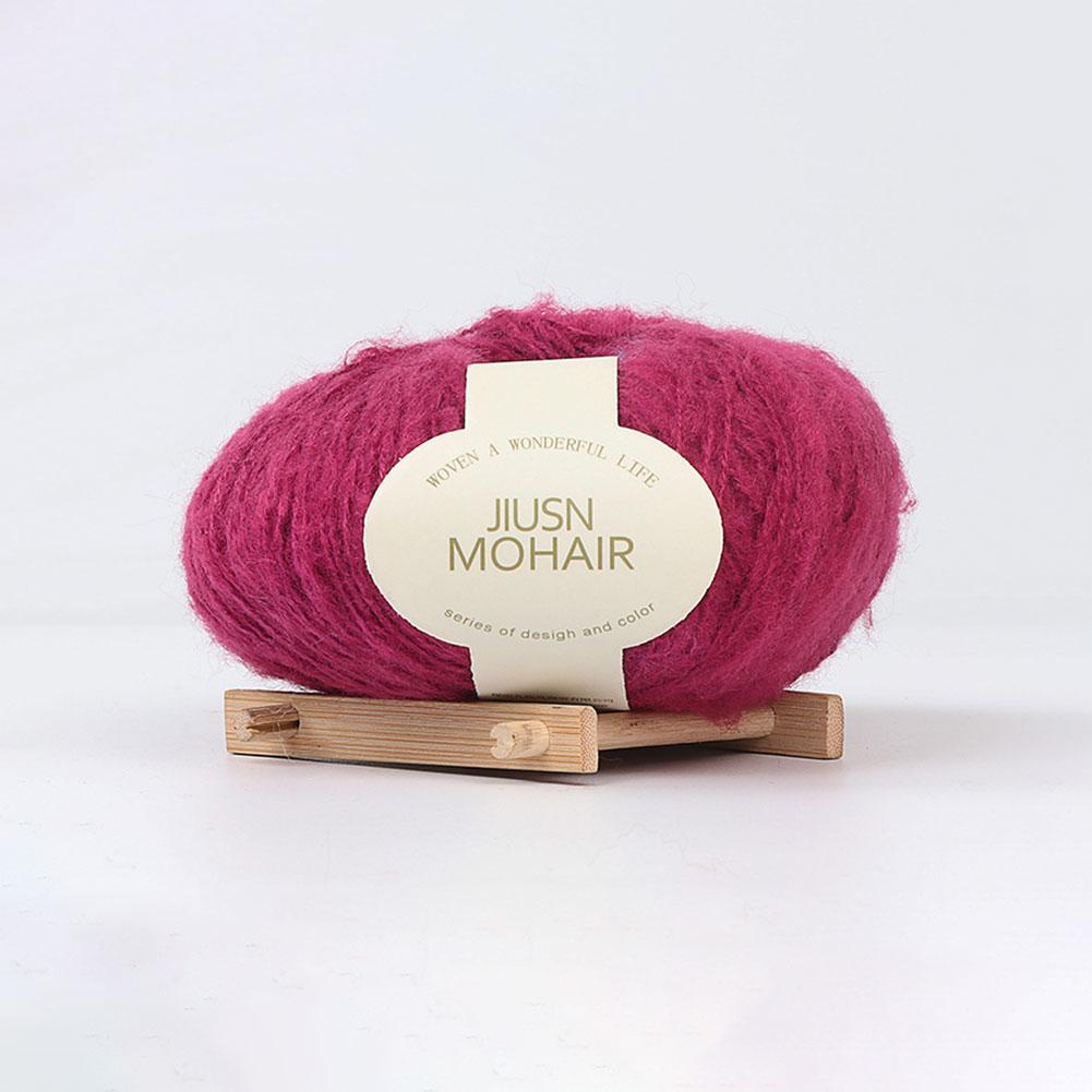 25g Mohair Yarn Extra Soft Warm Baby Wool Crochet Yarn for Hand Knitting Sweater Shawl Scarf DIY Material Supplies