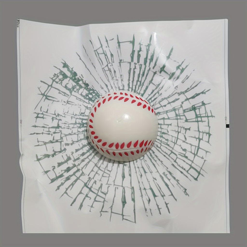 Personalized Baseball Golf, Tennis Car Stickers Creative Stickers, Rear Window Decorative Windshield Car Stickers, Three-dimensional Trend Stickers