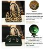 Patent Leather Mom's Handbag: Fashionable Genuine Leather Crossbody Shoulder Bag