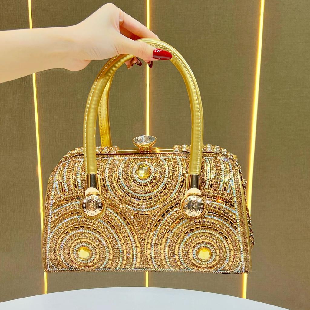 Single-shoulder Women's Bag, Evening Bag, High-end Bag with A Slanted Carrying Chain, Women's Handbag