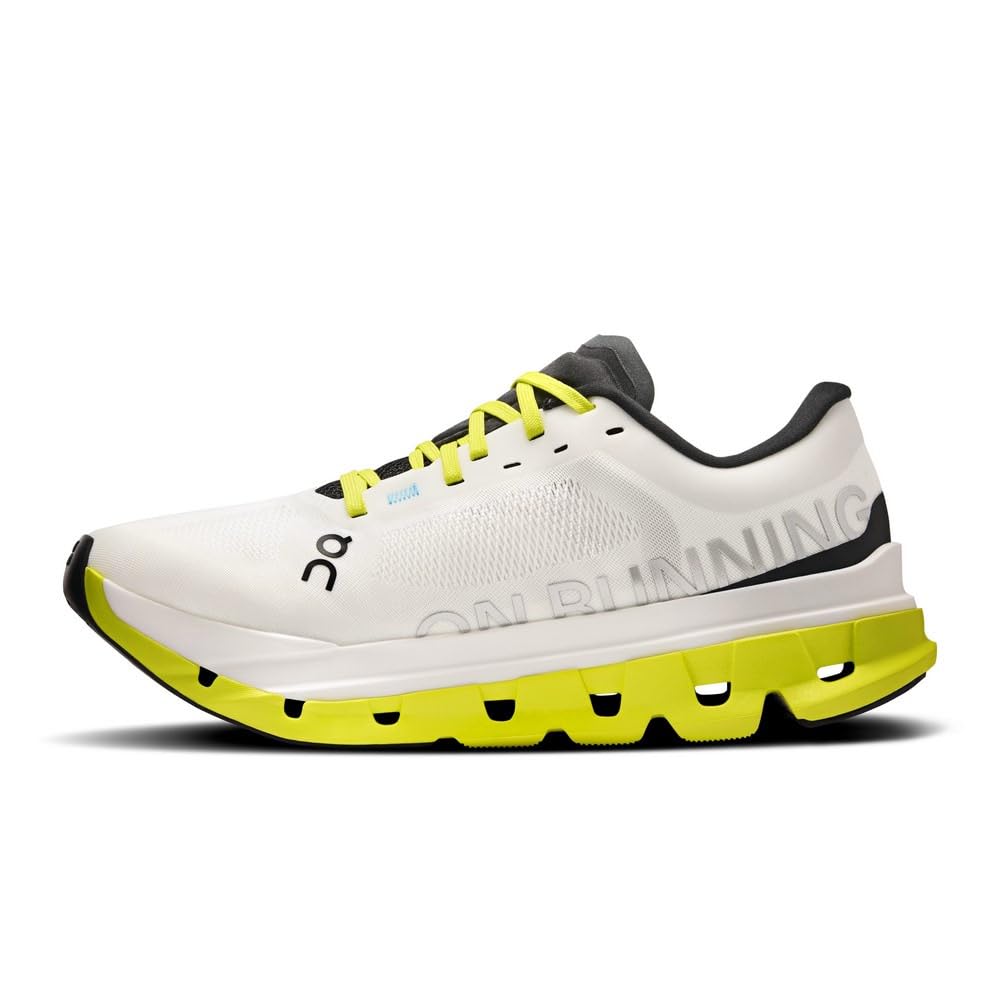On Cloudflow 5 Running White Size Shoes, Lime, Women's, 23.5cm