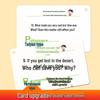Kids' Interactive Learning & Communication Cards: Fun Parent-Child Educational Toy for Bedtime and Early Education