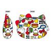 K Company Hello Kitty Coin (50th Series) Purse, Colorful, KT50-KZ-CL