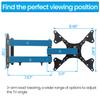 Universal Adjustable TV Wall Mount Bracket Universal Rotated Holder TV Mounts for 14 To 37 Inch LCD LED Monitor Flat Panel