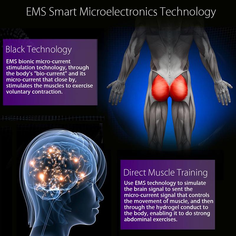 EMS Hip Massage Patch Butt Beauty Device Training Hip Fitness Massager Vest Line Butt Lift Home Sports Equipment