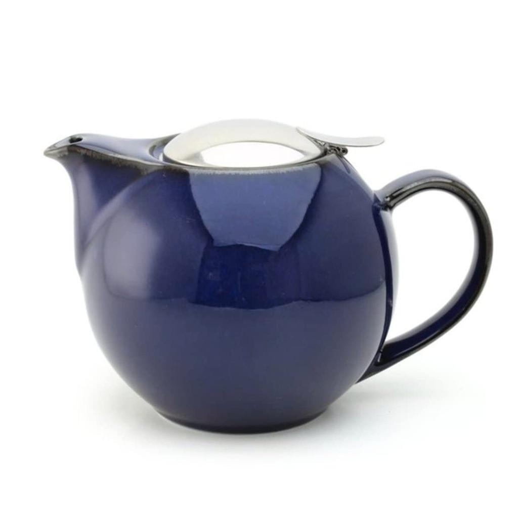 ZERO JAPAN Universal Teapot for 7 People, BBN-06, JB Jeans Blue, W194×D140×H124mm