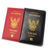 1Pc Thailand Passport Cover Pu Leather Protection Passport Wallets Travel Document Holder For Thailand