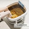Portable Foldable Foot Soak Tub - Odorless, Battery-Free Massage Basin For Relaxing Spa Experience