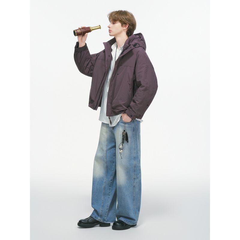 Dream Made New National Standard 90 White Duck down Jacket for Men, Winter Thickened Men's Winter Clothing, Cold-Proof Coat