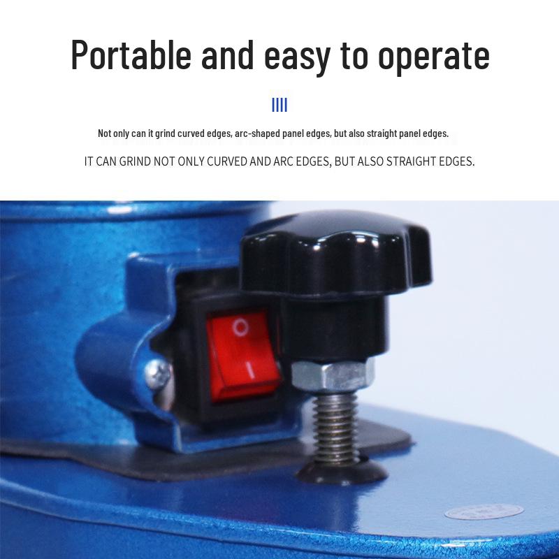 Portable Glass Handheld Edging Machine for Rounding Corners and Grinding Inner Holes