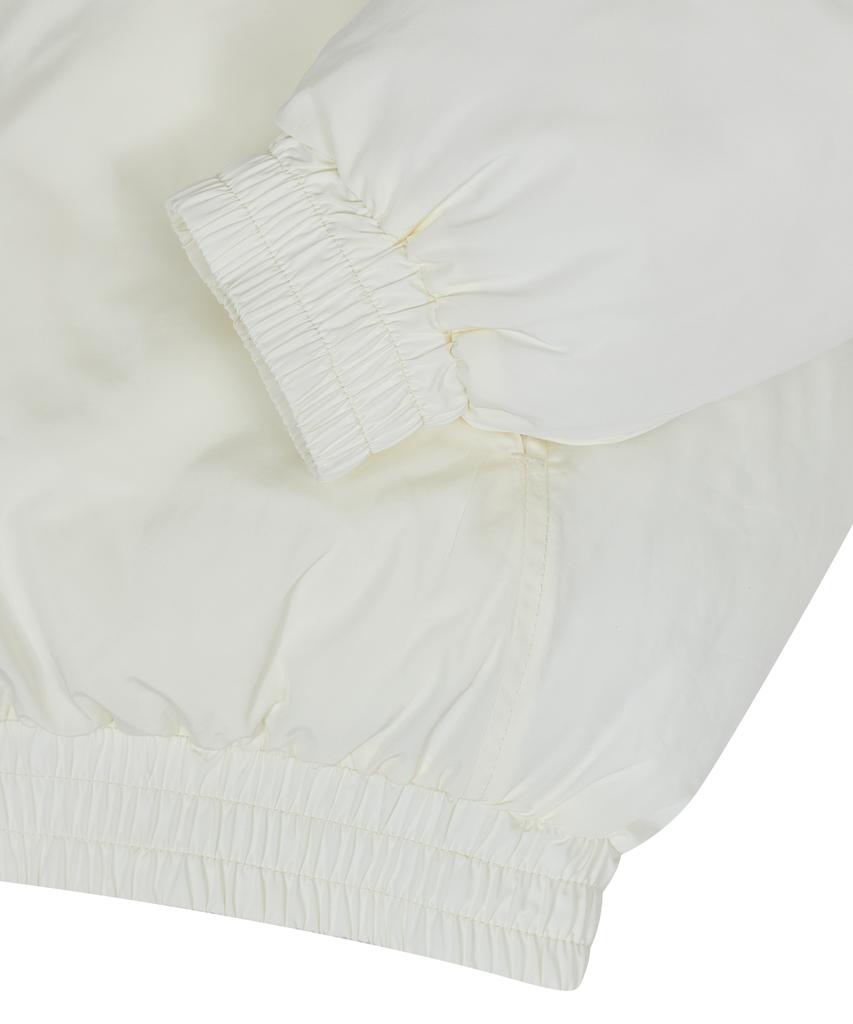 Standarderror 87-Stan023 Essential Collared Neck 2-Way Padded Jumper Ivory