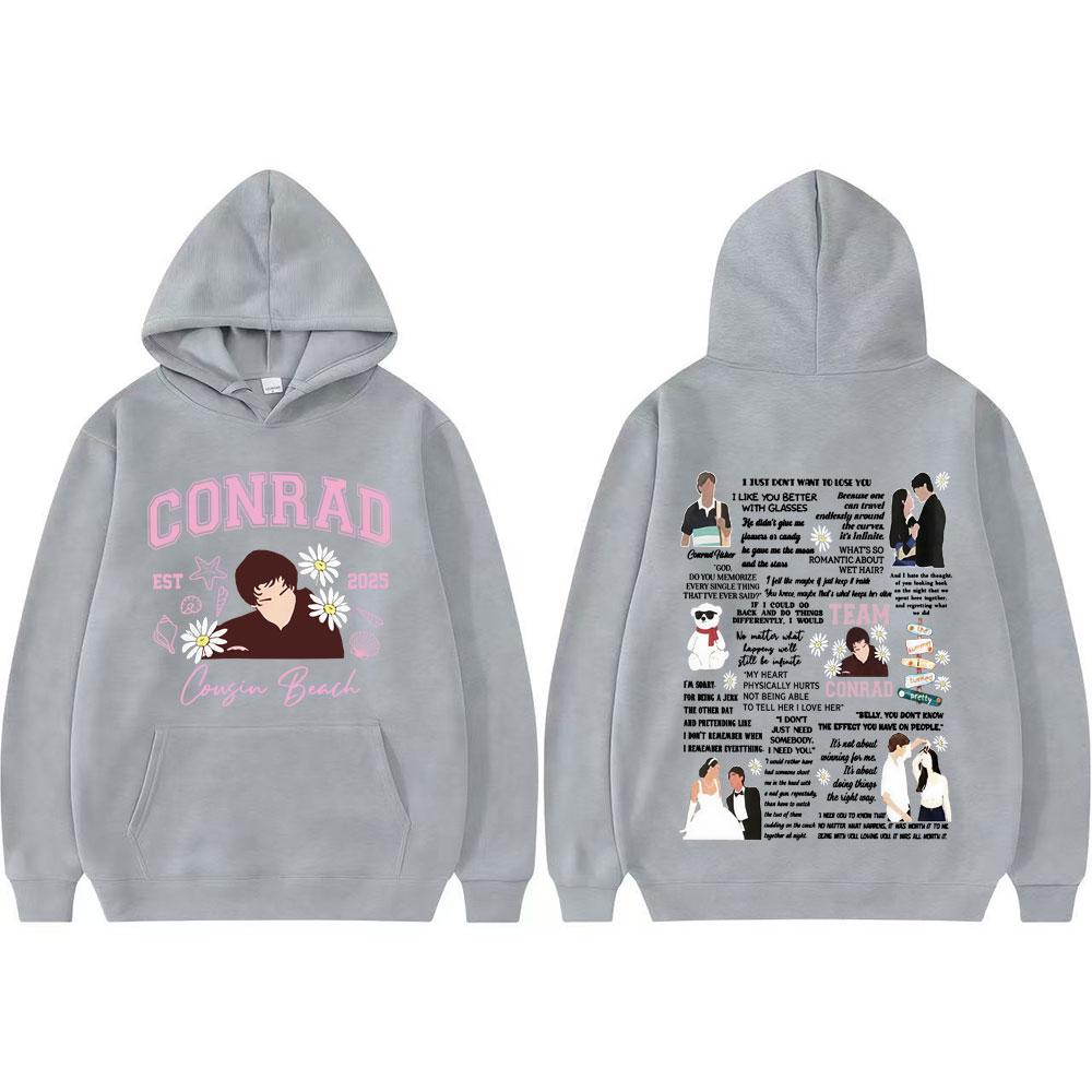 

Team Conrad Cousins Beach Movie Y2k Hoodies The Summer I Turned Pretty Conrad Fisher Hoodie Men Women Fashion Classic Sweatshirt 3XL