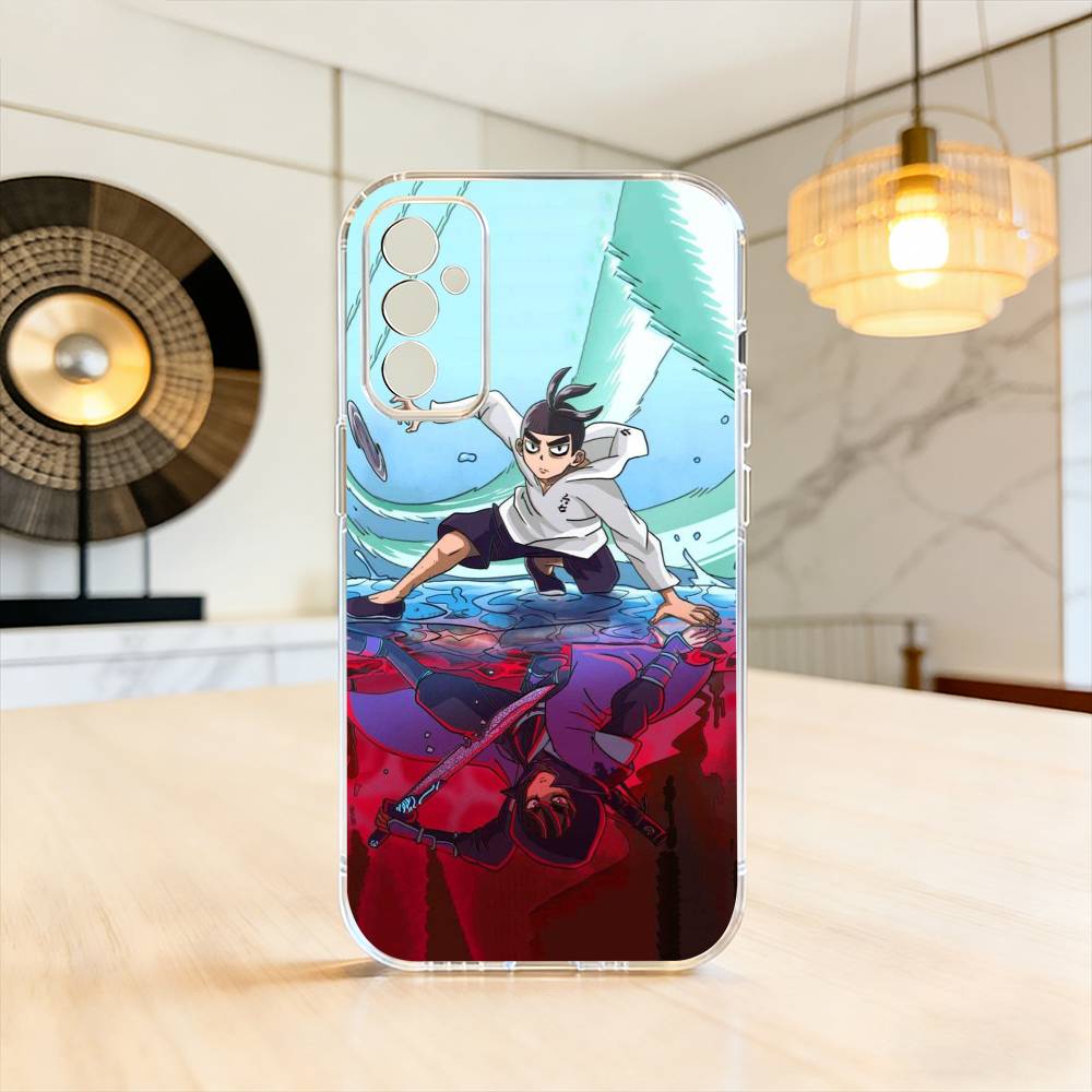 

S-Scissor Anime Seven Phone Case Transparent Silicone Soft For SamsungA10,12,20,21S,30,31,40,50,51,52,70,71 Samsung a31