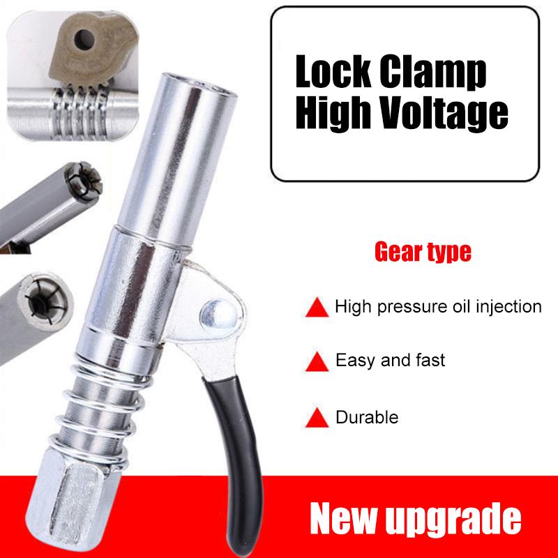 Gear Lock New Pliers Type High Pressure Grease Nozzle New Style Oil Electric Manual Grease Gun Head