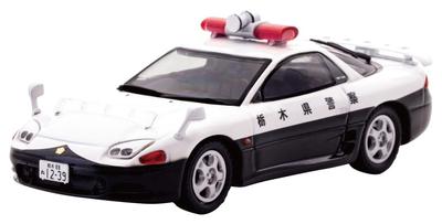 Mitsubishi GTO Çift Turbo 1994 Tochigi Eyalet Polisi Otoyol Trafik Polisi Birliği Aracı Tamamlanmış Ürün H7439402 RAI'S 1/43 (Z16A)