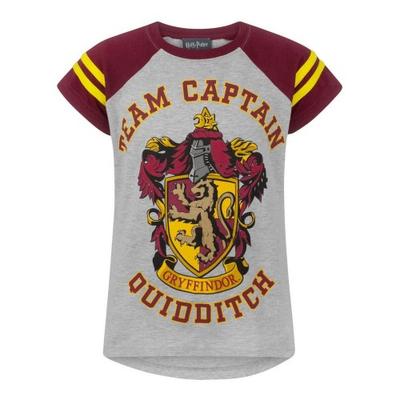 Official Girls Gryffindor Quidditch Team Captain T-Shirt