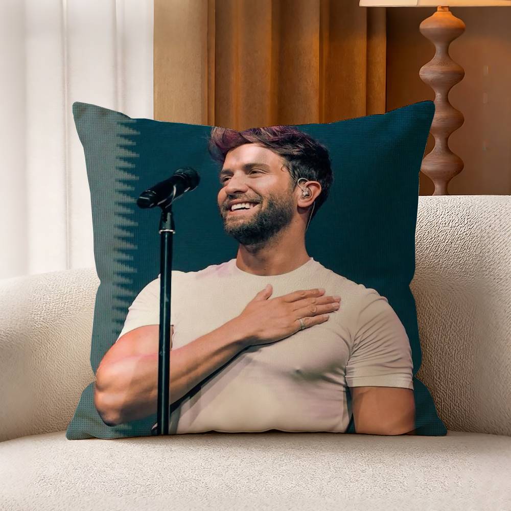 PPablo Alboran Singer Solamente tu Pillow Case Pattern Printed Pillowcase For Living Room Sofa Cushion Cover