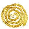 Vietnamese Gold-Plated Brass Phoenix Tail Necklace - Fashionable Clavicle Chain Gift for Ladies