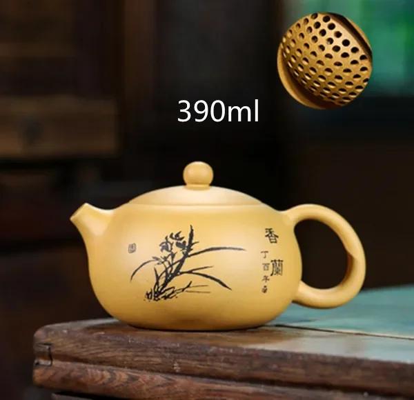Yixing Tea Pot Purple Clay Xishi Teapot Beauty Kettle Raw Ore Handmade Tea Set Authentic Tie Guanyin Puer 188 Ball Hole Filter