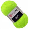 Yarnart Baby 100% Acrylic Yarn 50G Ultra Yellow Neon Green 8232