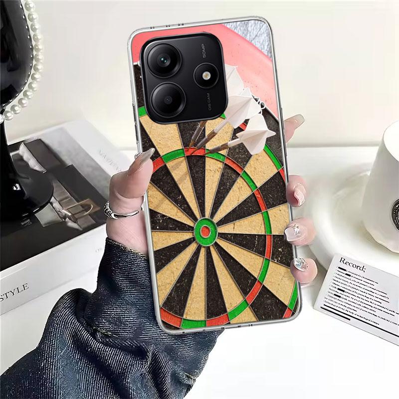 

Darts Aesthetics Wire Target Soft Phone Case For Xiaomi Redmi Note 15 14 14S 13 12 Pro Plus 12S 11 11S 11E 10 10S 11T 5G Fundas Redmi Note 14 Pro 4G