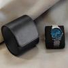 Portable Watch Box Travel Watches for Case Storage Organizer Leather for Wristwa