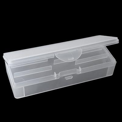 Rectangle Double-Layer Nail Art Tool Empty Storage Box Tweezers Clippers Pens Polishing Nail Buffer Files Plastic Container