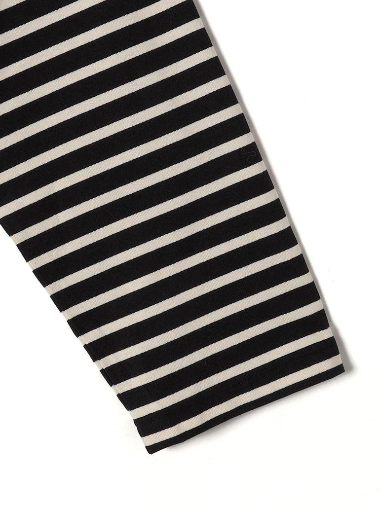 SHIPS Primary Navy Label Machine Washable Wide Striped One Size Women's Pullover, Women's, 312050343, Black,