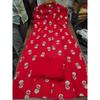 Indian Party Wear Cotton Kurta Pant Set Women Designer Top Tunic Kurti Dress SC-2225
