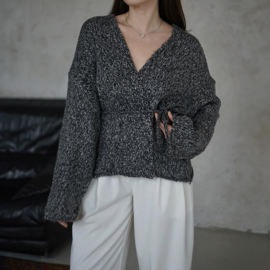 Casual Simple Korean Style Long Sleeve Jacket Sweater Women's 2025 Autumn and Winter