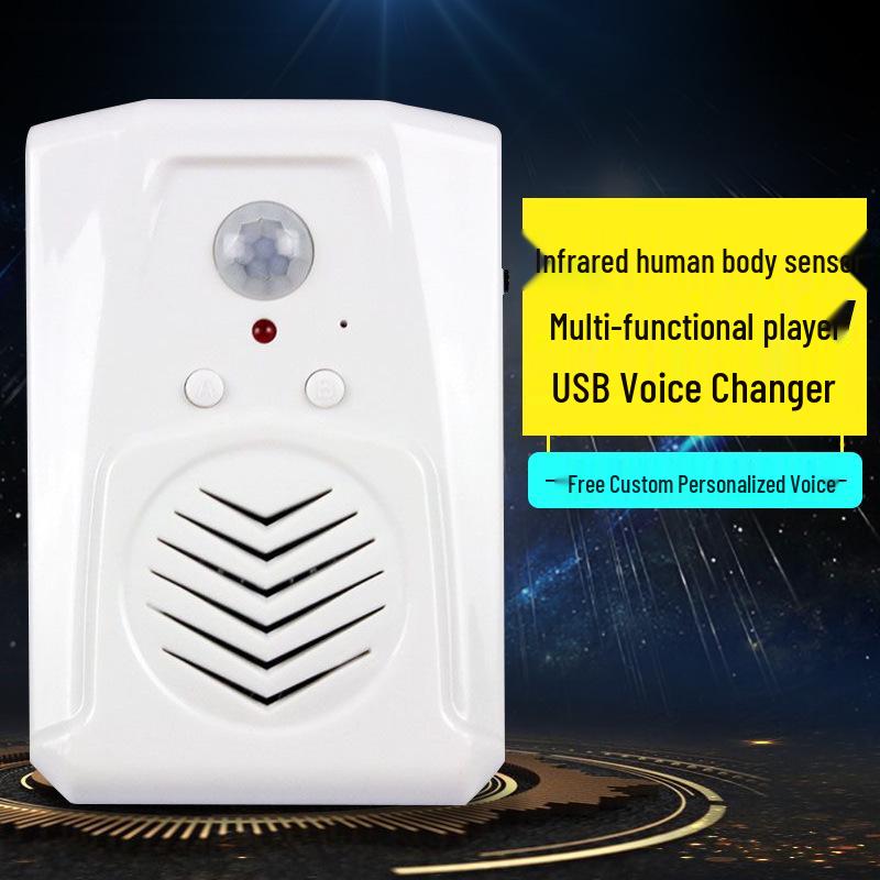 Red-Edge Infrared Doorbell with Voice Prompt and Customizable Voice Control