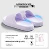 Jie Liya Small Grid Women's and Men's Non-slip EVA Slippers - Summer 2025 Collection for Indoor Comfort and Fresh Feet.