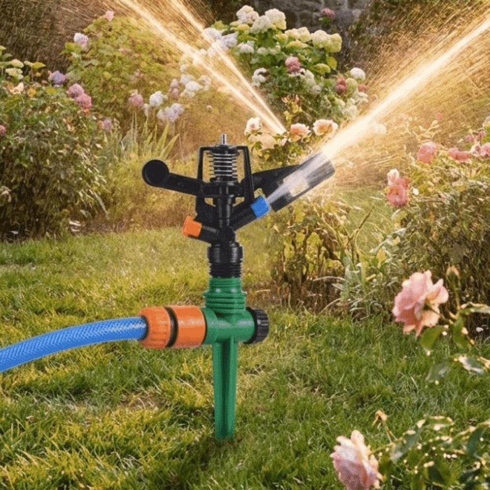 360 Degree Rotating Water Spray Nozzle 1/2 Inch Thread Sprinkler Head  Garden Irrigation