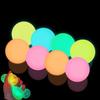 6Cm Luminous Ceiling Ball Sticky Squash Ball Air Sticky Target Ball Throwing Decompression Ball Venting Artifact Kids Toy Gift