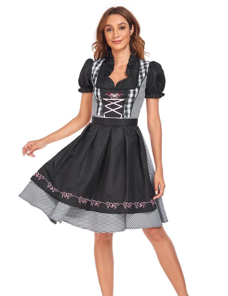 Etnické Dirndl Oktoberfest Party Kostýmový Set