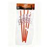 Yousheng Plastic Halloween Straw, Spooky Pumpkin Skull Skeleton Drinking Straw for Halloween Party Favors, Kitchen Table Decor